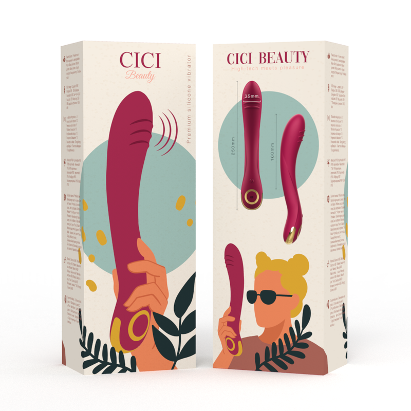 CICI BEAUTY - VIBRADOR DE SILICONE PREMIUM PARA PONTO G