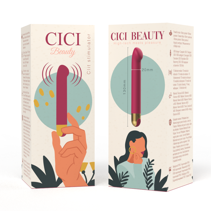 CICI BEAUTY - ESTIMULADOR DE CLITÓRIS DE SILICONE PREMIUM