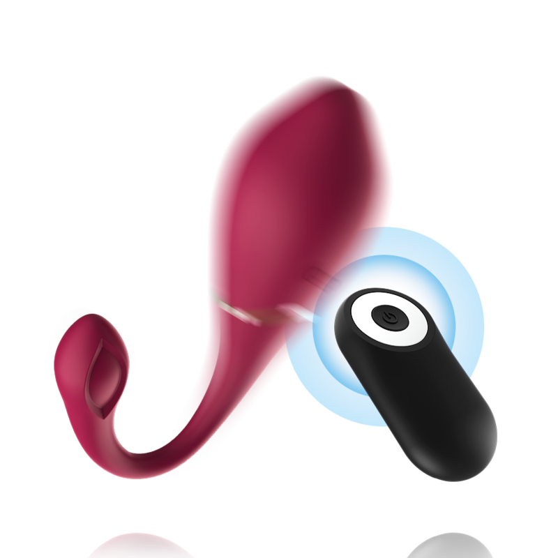 CICI BEAUTY - VIBRADOR DE SILICONE PREMIUM EM FORMA DE OVO COM CONTROLO REMOTO