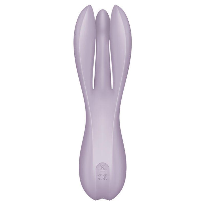 SATISFYER - TRES VIBRADORES VIOLETA