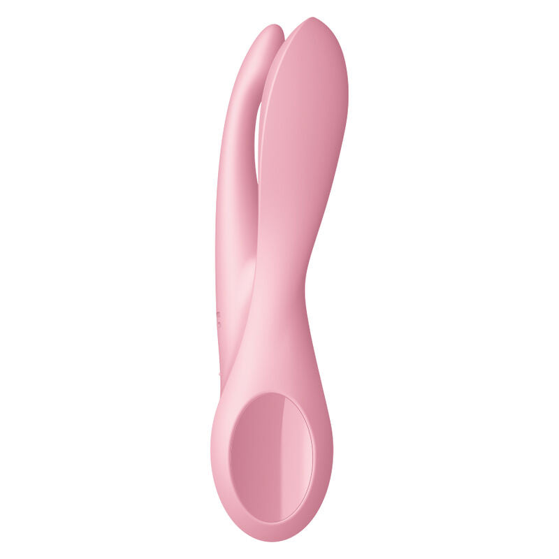 SATISFYER - TRÊS PESSOAS 1 VIBRADOR ROSA