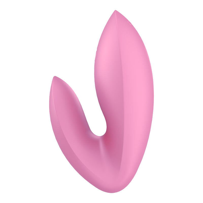 SATISFYER - VIBRADOR DE DEDOS LOVE RIOT ROSA