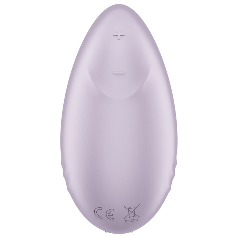 SATISFYER - VIBRADOR DE APLICACIÓN CON PUNTA TROPICAL LILA
