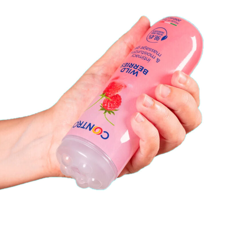 CONTROL - GEL DE MASSAGEM 3 EM 1 FRUTOS SILVESTRES 200 ML