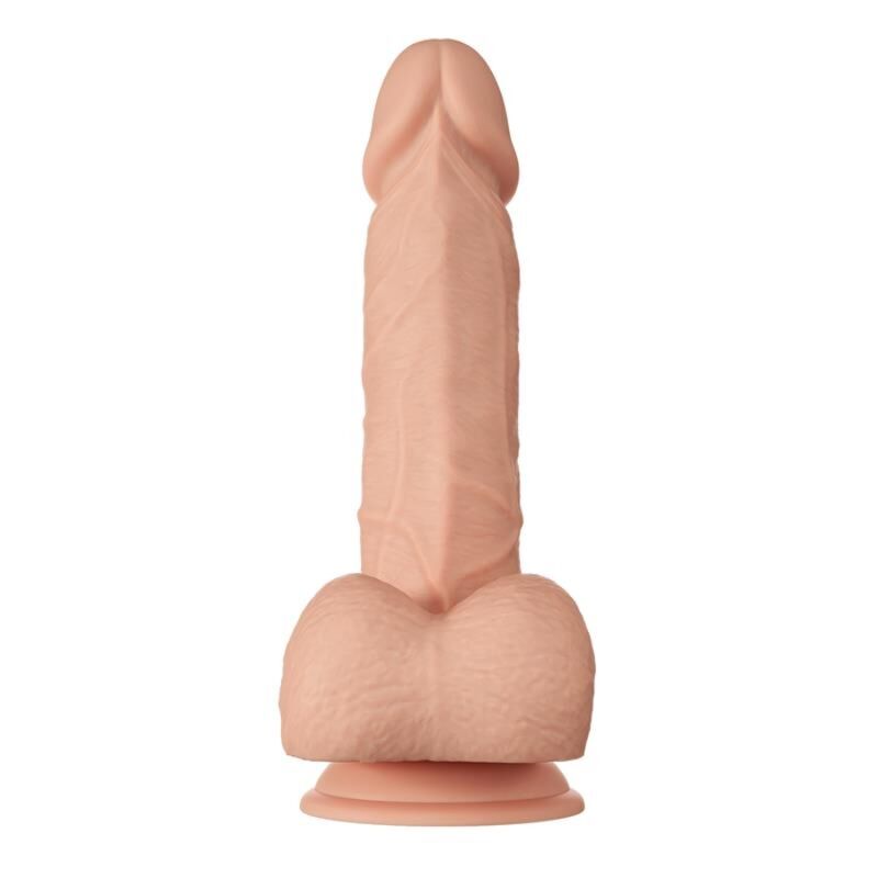 BAILE - HERMOSO ENCUENTRO BAHAMUT DILDO REALISTA FLEXIBLE 21.8 CM NATURAL