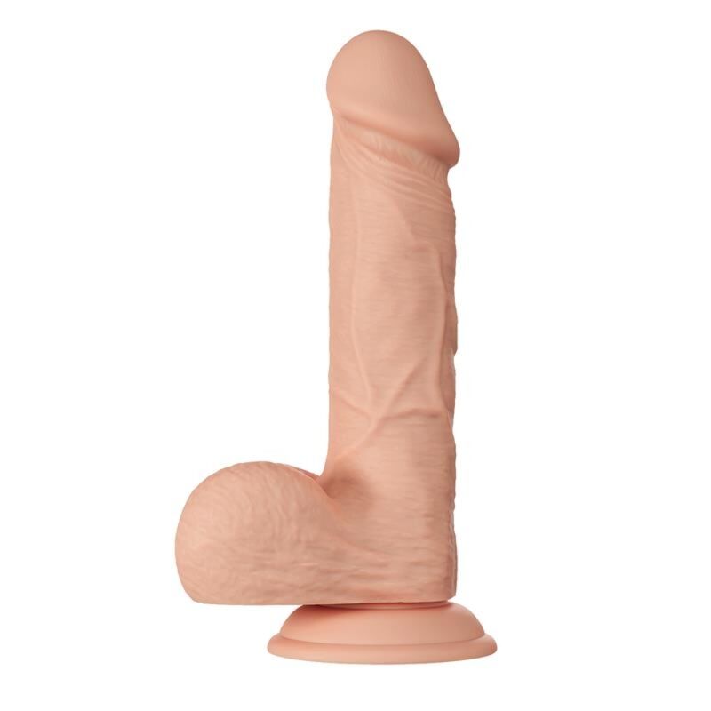 BAILE - HERMOSO ENCUENTRO BAHAMUT DILDO REALISTA FLEXIBLE 21.8 CM NATURAL