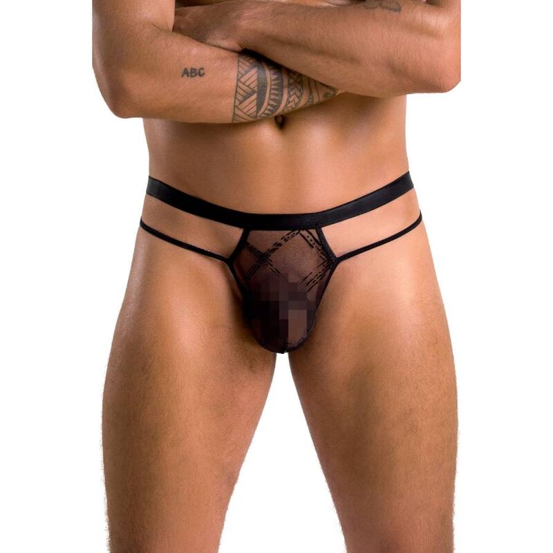 PASIÓN - 029 COLLIN TANGA NEGRO L/XL