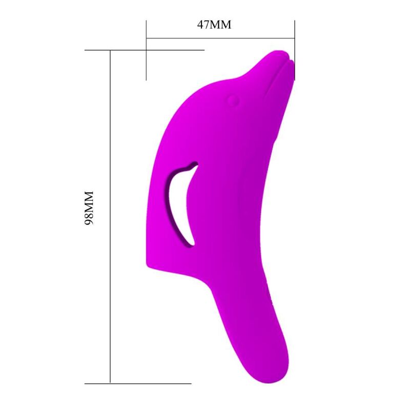 PRETTY LOVE - DELPHINI POWERFUL PURPLE DIGER STIMULATOR