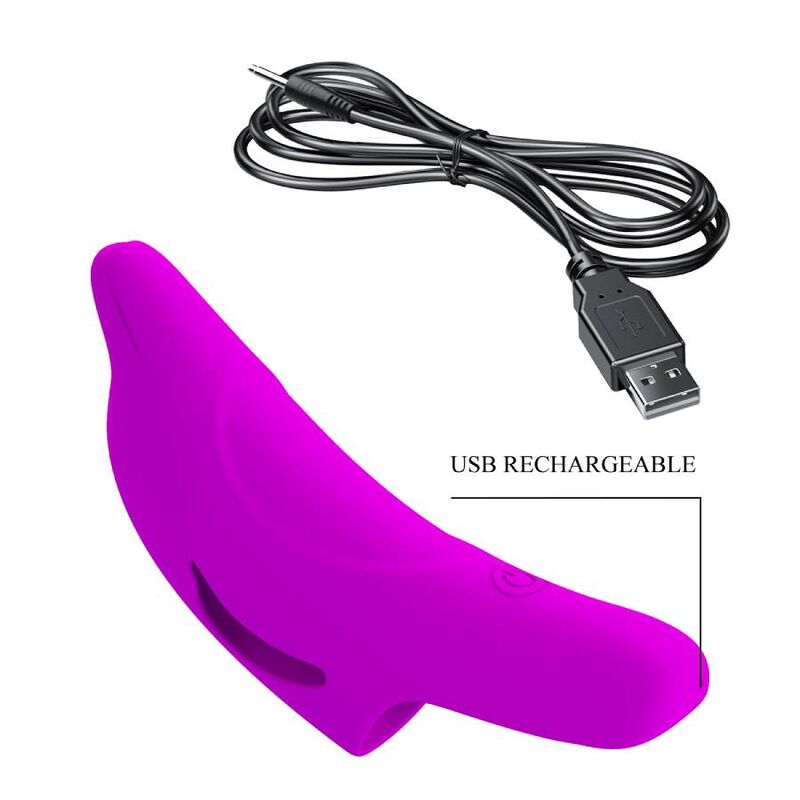 PRETTY LOVE - DELPHINI POWERFUL PURPLE DIGER STIMULATOR