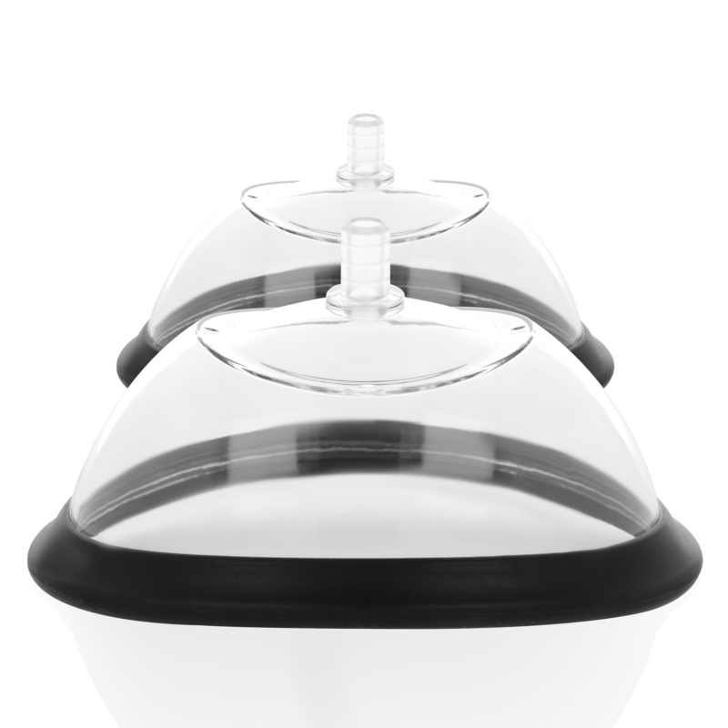 INTENSE - BOMBA VAGINAL MANUAL COM DUAS VENTOSAS INTERCAMBIÁVEIS