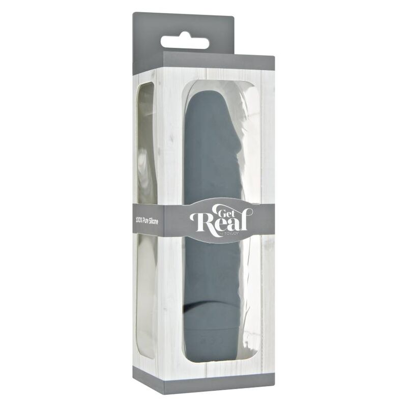 GET REAL - MINI VIBRADOR CLÁSICO NEGRO