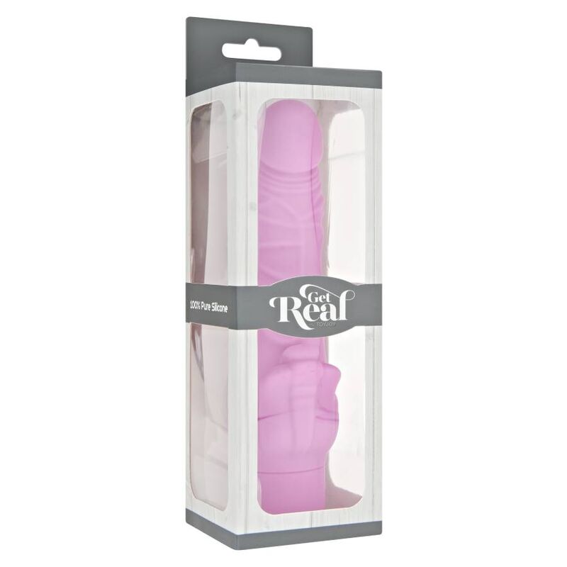 GET REAL - VIBRADOR ESTIMULANTE CLÁSICO ROSA