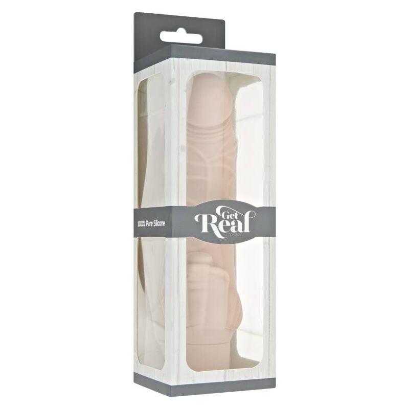 GET REAL - VIBRADOR ESTIMULANTE CLÁSICO PIEL