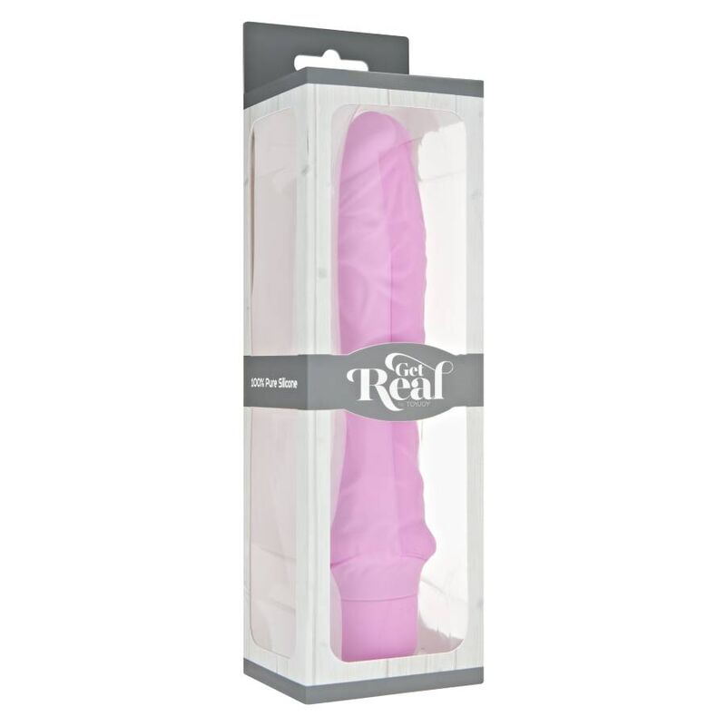 GET REAL - VIBRADOR CLÁSICO ROSA GRANDE