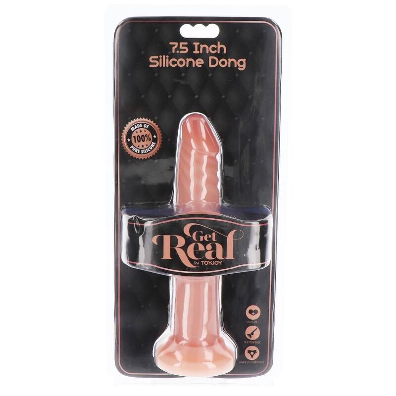 SEJA REAL - PÊNIS DE SILICONE 19 CM