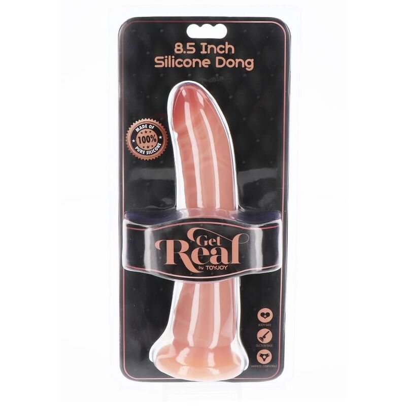 HAZLO REAL - PENE DE SILICONA 21 CM PIEL