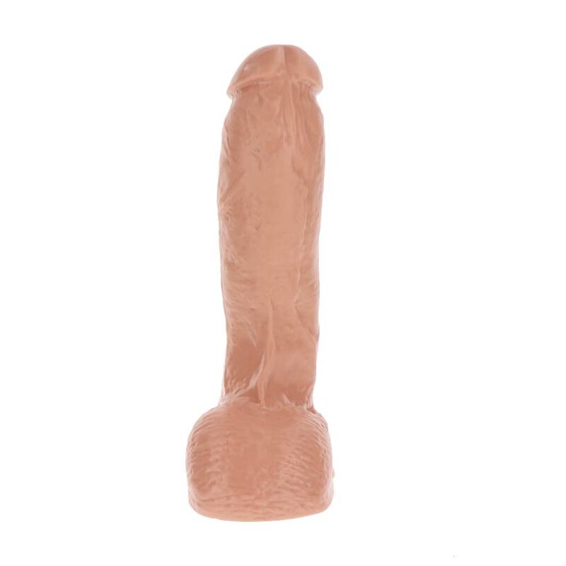 SEJA REAL - DILDO EXTREMO XXXL DE 34 CM COM REVESTIMENTO EM PELE