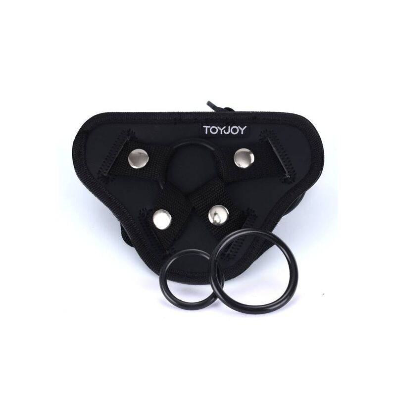 SEJA REAL - ARNÊS STRAP-ON PRETO