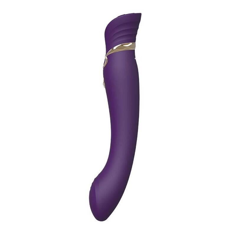 ZALO - VIBRADOR QUEEN G-SPOT PULS WAVE MORADO