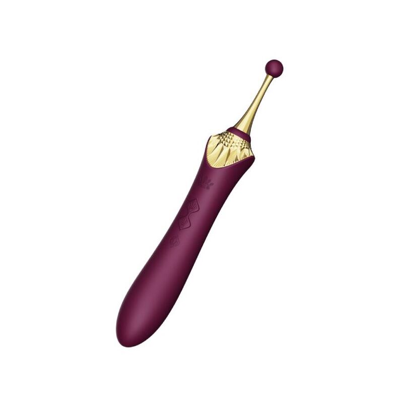 ZALO - BESS 2 MASSAGEADOR CLITÓRICO ROXO