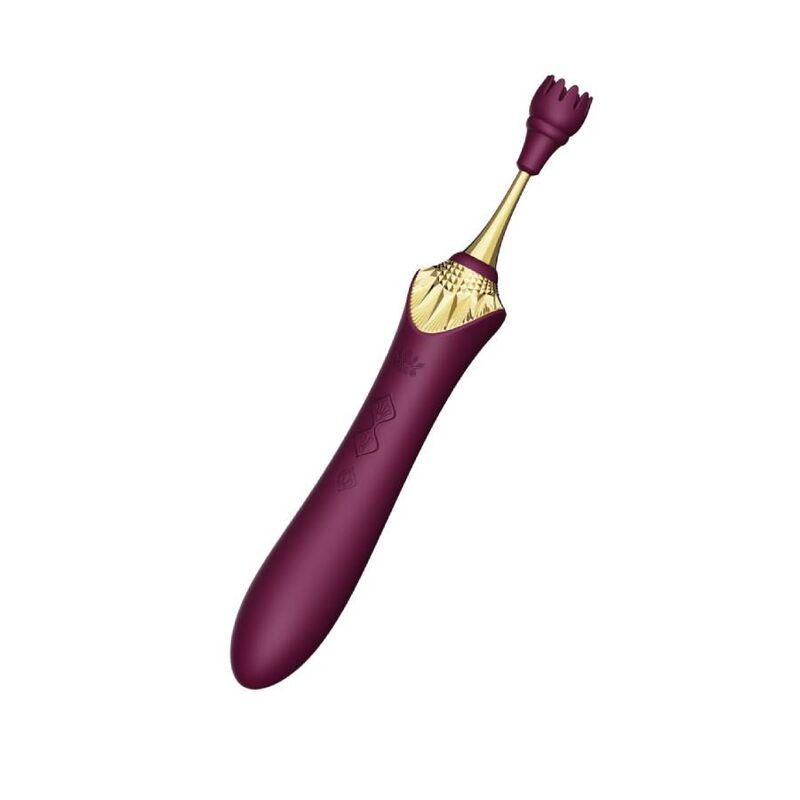 ZALO - BESS 2 MASSAGEADOR CLITÓRICO ROXO