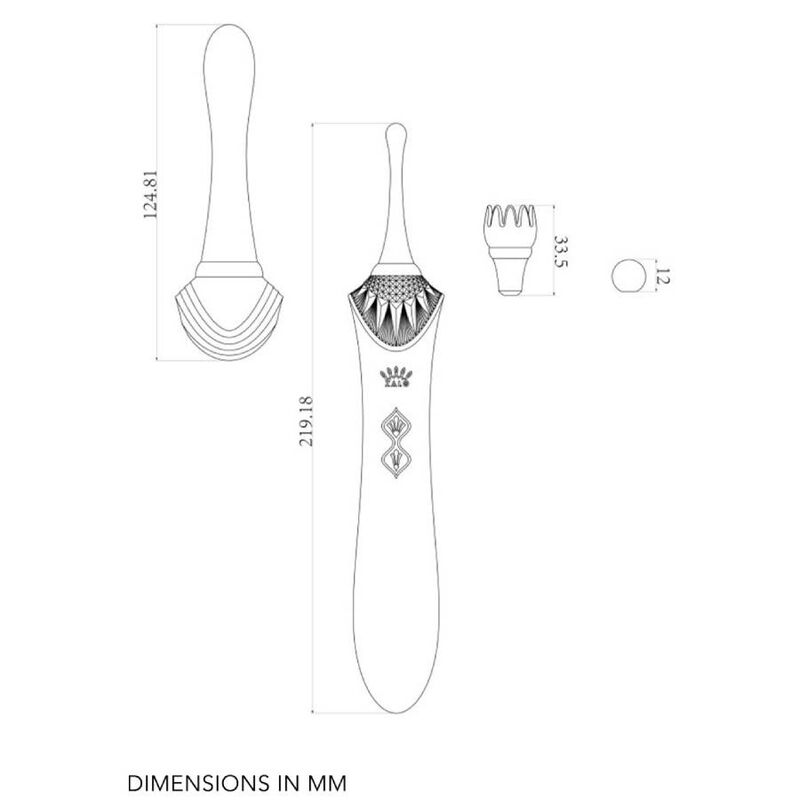 ZALO - BESS 2 MASSAGEADOR CLITÓRICO ROXO