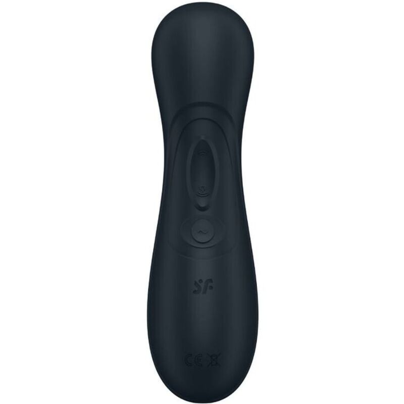 SATISFYER - PRO 2ª GERAÇÃO 3 TECNOLOGIA DE AR ​​LÍQUIDO PRETO