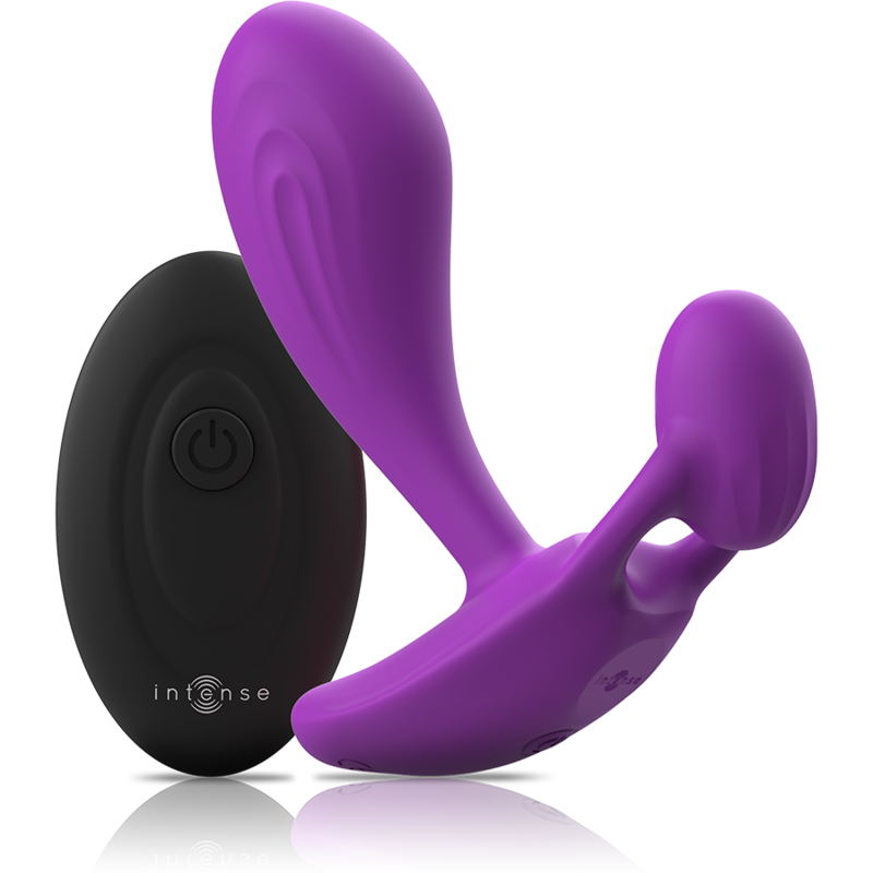 INTENSO - PLUG ANAL CON CONTROL REMOTO SHELLY MORADO