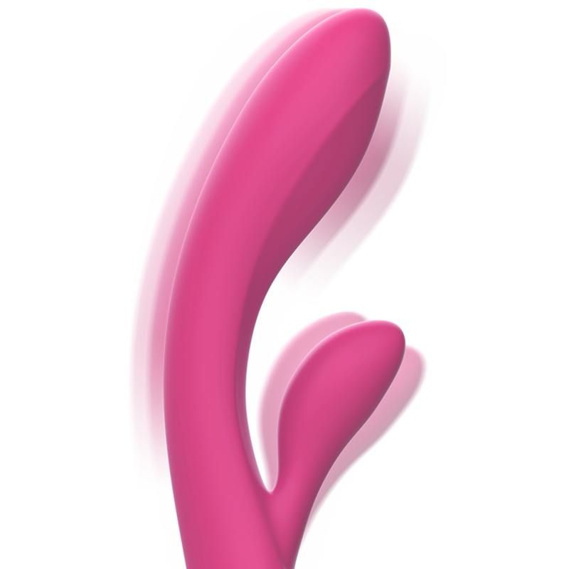 INTENSE - VIBRADOR LUIGI RABBIT DE SILICONE LÍQUIDO ROSA