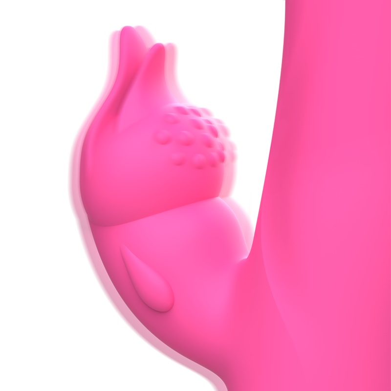INTENSE - VIBRADOR JULIO RABBIT DE SILICONE ROSA