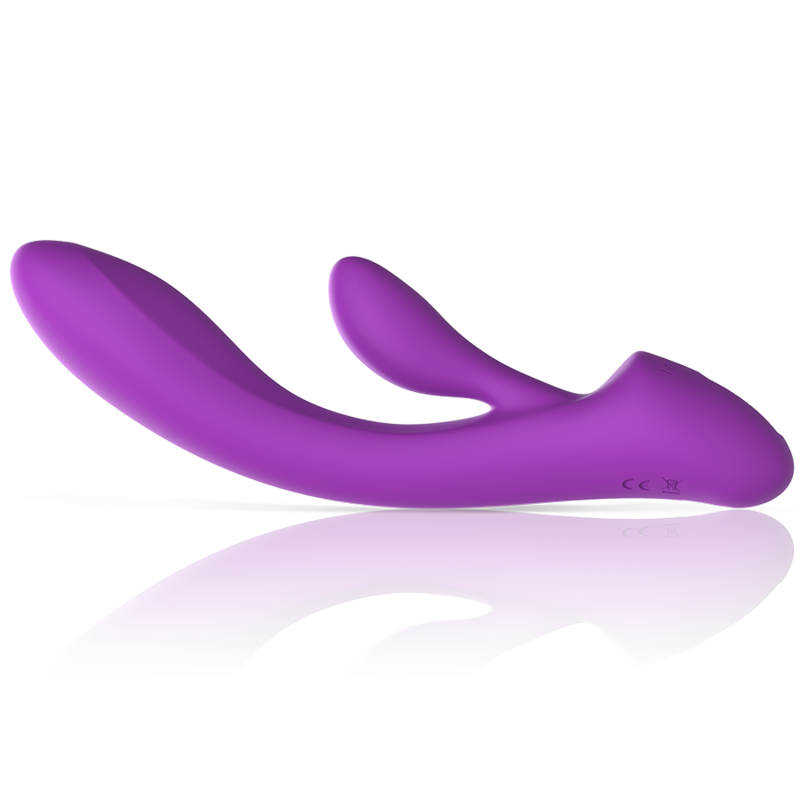 INTENSE - VIBRADOR LUIGI RABBIT DE SILICONE LÍQUIDO ROXO