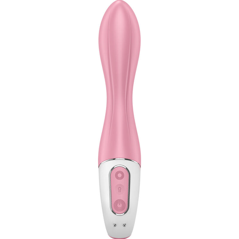SATISFYER - VIBRADOR COM BOMBA DE AR ​​2 ROSA
