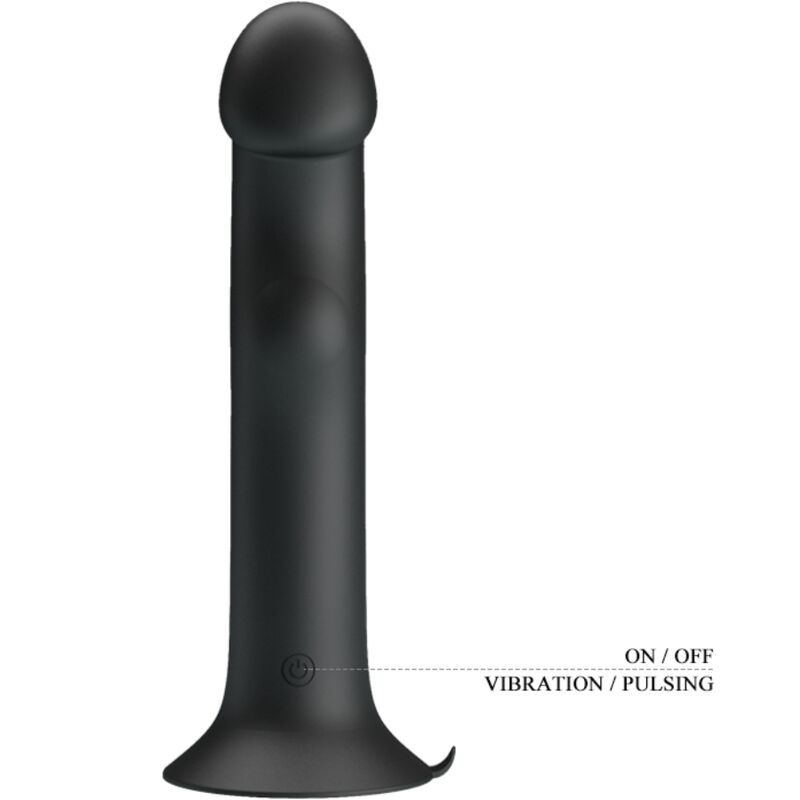 PRETTY LOVE - VIBRADOR E VENTOSA CLITORIAL MURRAY BLACK