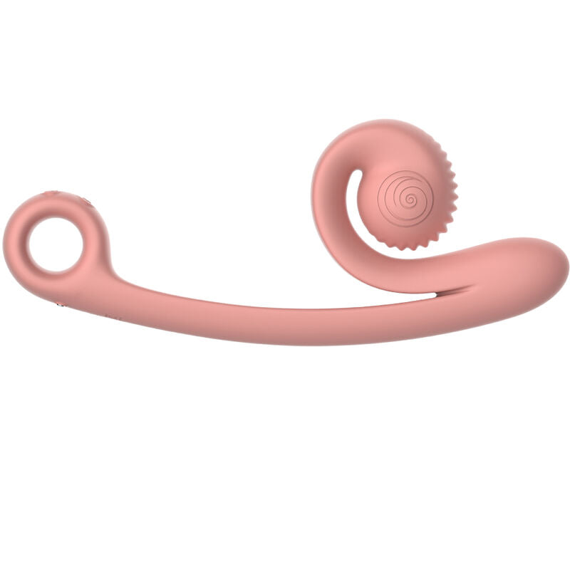 VIBRADOR CARACOL - VIBRADOR CURVO MELOCOTÓN
