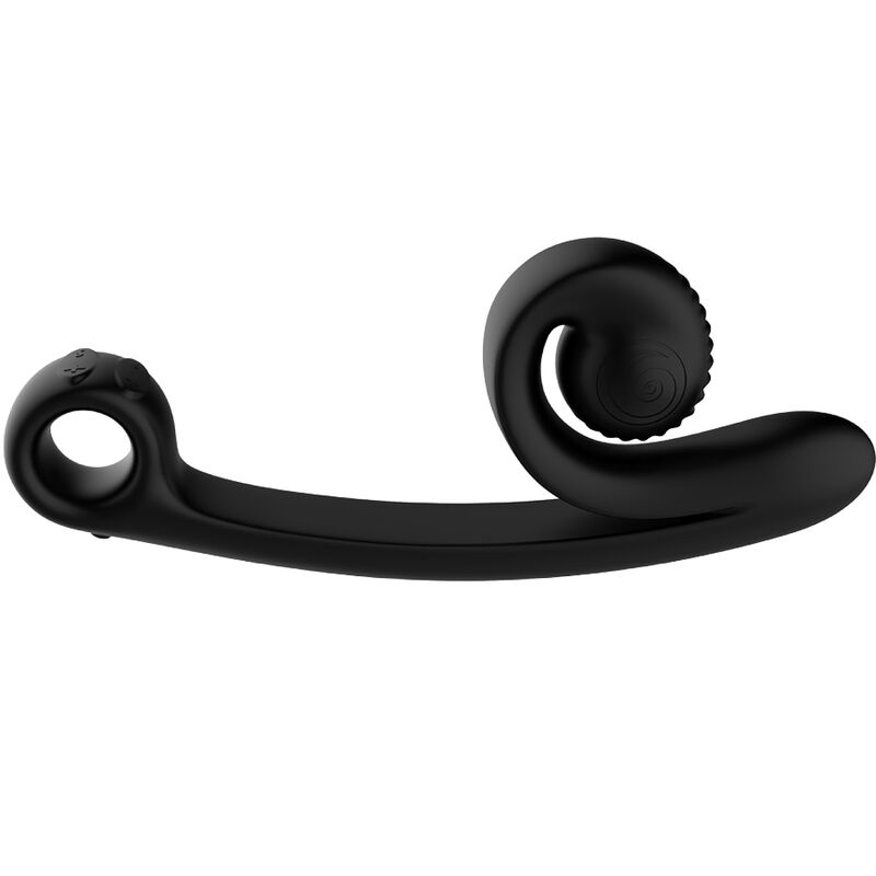 VIBRADOR CARACOL - VIBRADOR CURVO NEGRO