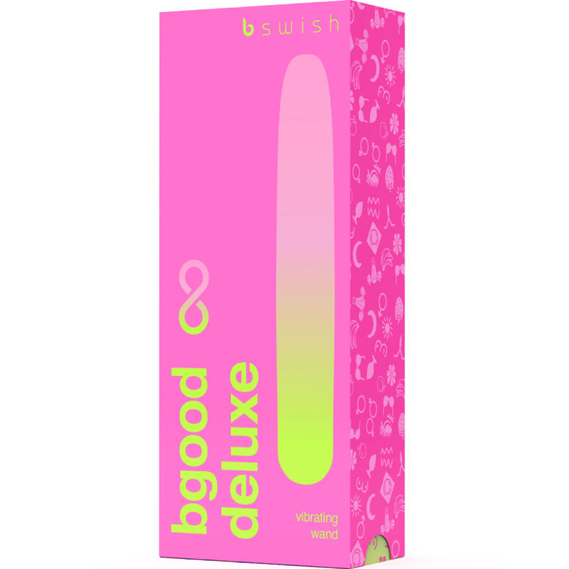 B SWISH - BGOOD INFINITE DELUXE VIBRADOR RECARREGÁVEL DE SILICONE ROSA