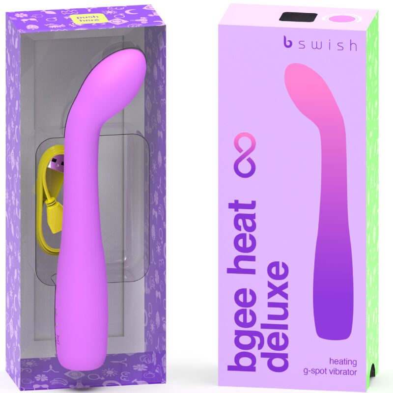 B SWISH - BGEE HEAT INFINITE DELUXE VIBRADOR RECARREGÁVEL DE SILICONE LAVANDA