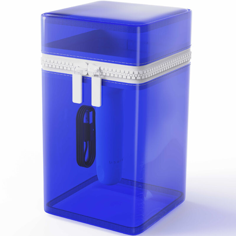 B SWISH - BCUTE CURVE INFINITE CLASSIC LIMITED EDITION VIBRADOR DE SILICONE AZUL RECARREGÁVEL