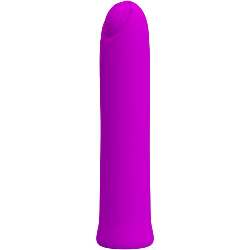 PRETTY LOVE - CURTIS MINI VIBRADOR SUPER POWER 12 VIBRACIONES DE SILICONA VIOLETA