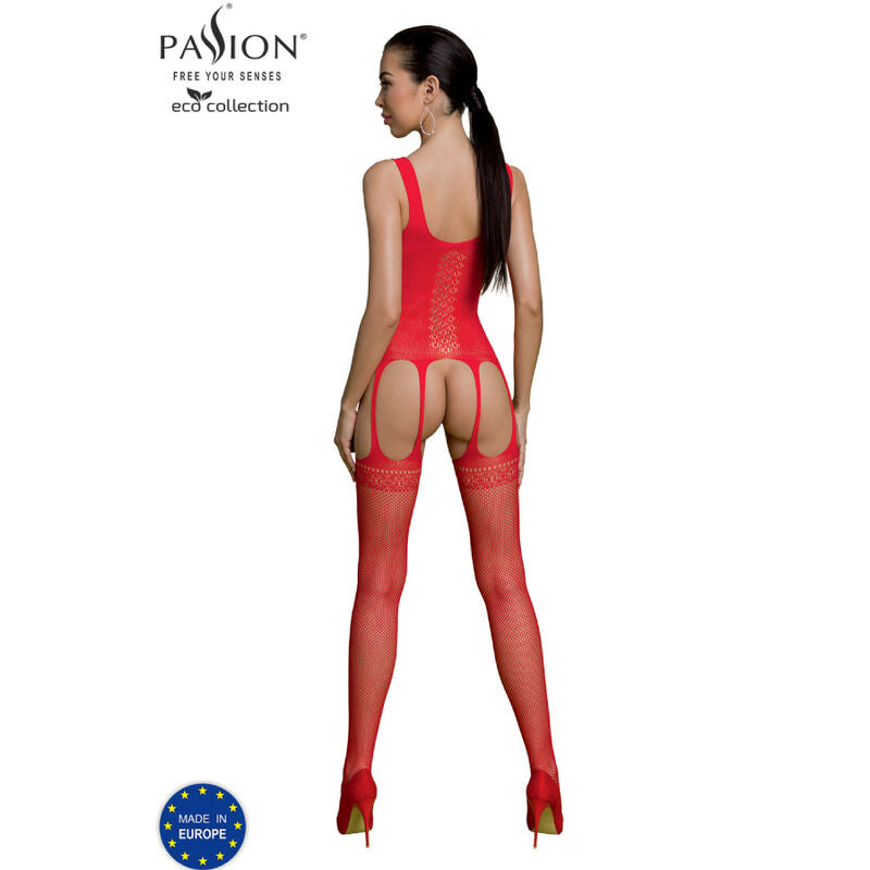 PAIXÃO - COLEÇÃO ECO BODYSTOCKING ECO BS007 VERMELHO
