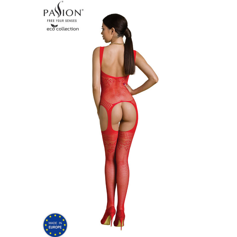 PAIXÃO - COLEÇÃO ECO BODYSTOCKING ECO BS008 VERMELHO