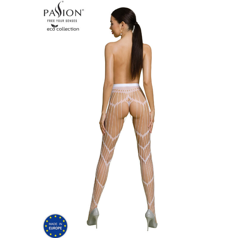 PASSION - COLEÇÃO ECO MEIA-CALÇA ECO S006 BRANCO
