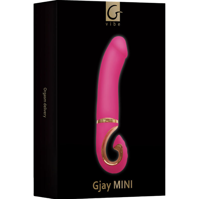 G-VIBE - GJAY MINI VIBRADOR DE SILICONE ROSA