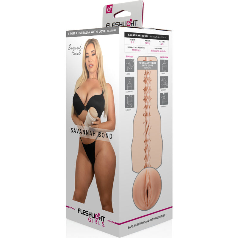 FLESHLIGHT GIRLS - VAGINA DE SAVANNAH BOND