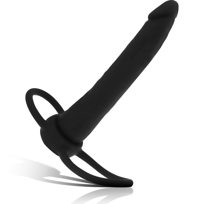 MITOLOGIA - COBI ONYX DILDO ANAL COM ANEL PARA PÊNIS E TESTÍCULOS 13 CM DE SILICONE