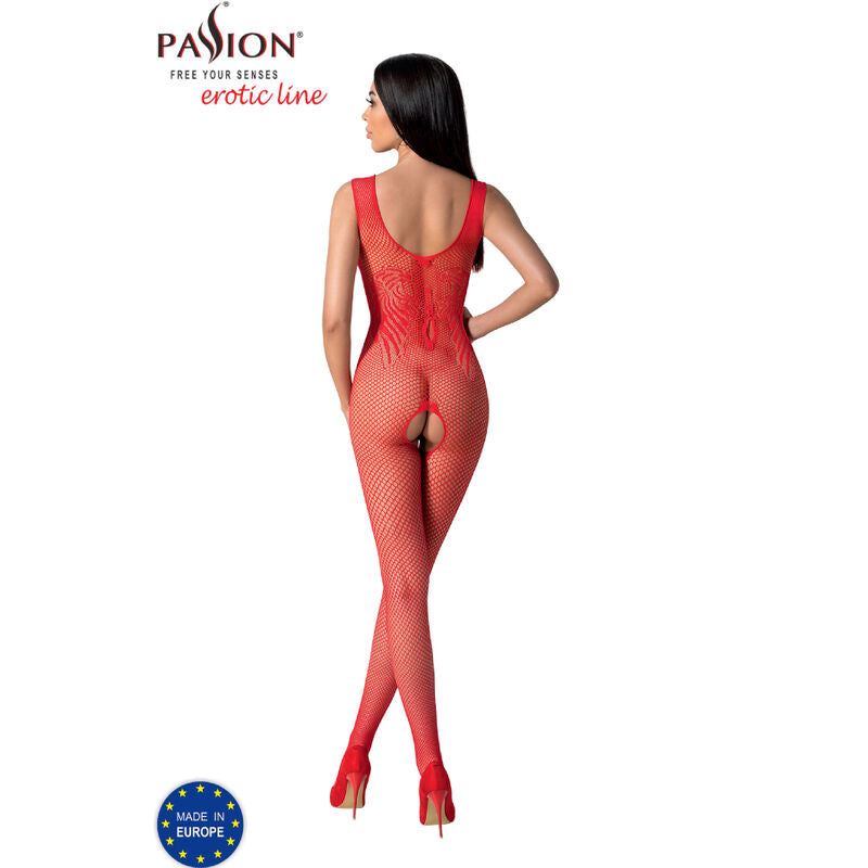 PASSION - BS098 MEIA-CALÇA VERMELHA TAMANHO ÚNICO