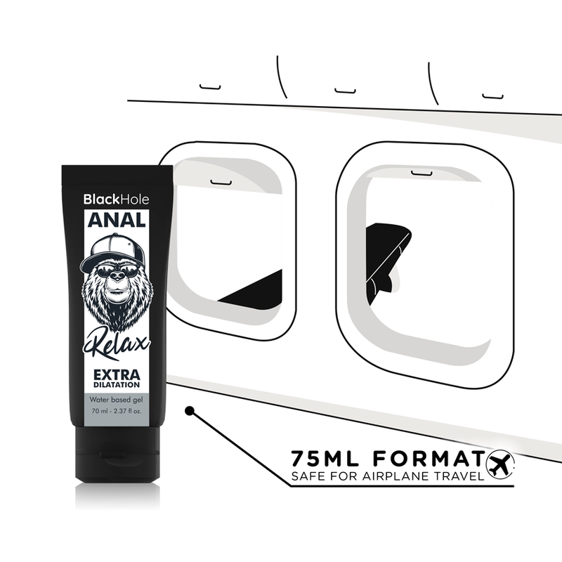 BLACK HOLE - GEL DILATADOR ANAL A BASE DE AGUA 70 ML