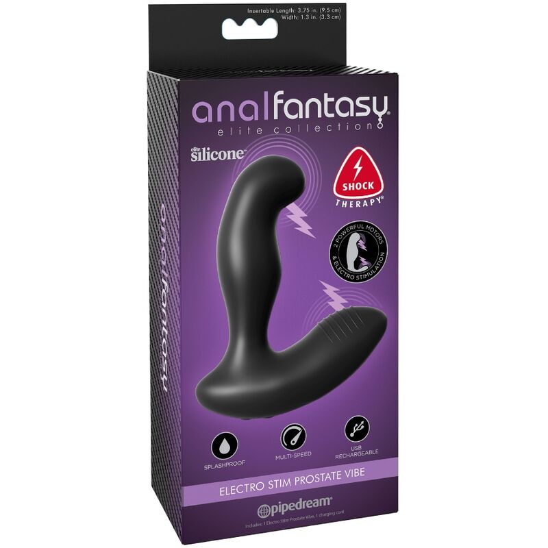 ANAL FANTASY ELITE COLLECTION - VIBRADOR ELECTROESTIMULANTE MASAJEADOR DE PRÓSTATA