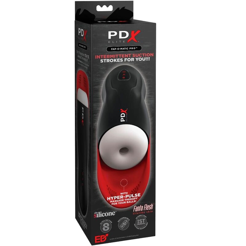 PDX ELITE - STROKER FAP-O-MATIC PRO COM BASE TESTÍCULA