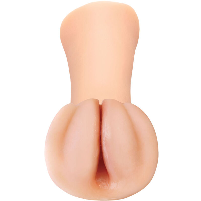 FETICHE DE FANTASIA EXTREMO - MASTURBADOR DE SILICONE COM FENDA ESCORREGADIO